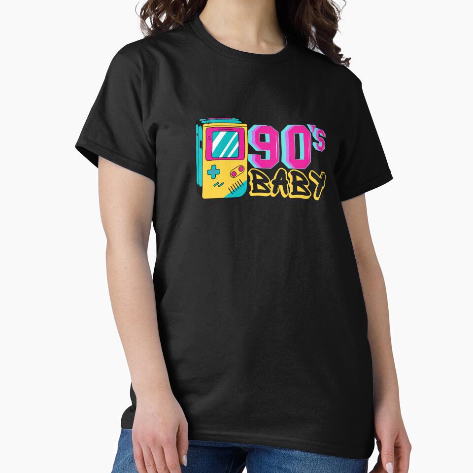 90s Baby - 1990's retro vintage colorful design. by Theleochick