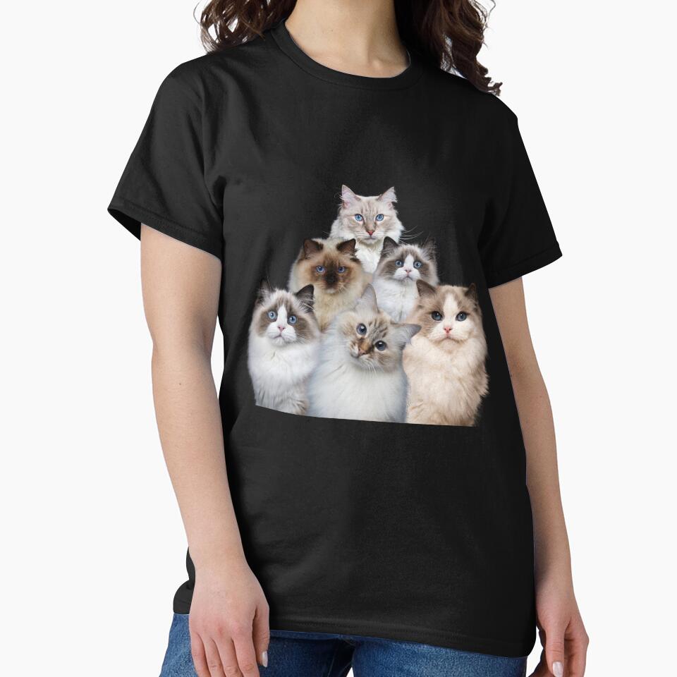 Pyramid Of Ragdoll Kittens, Cat Dad/Mom, Funny by DizzyTees98