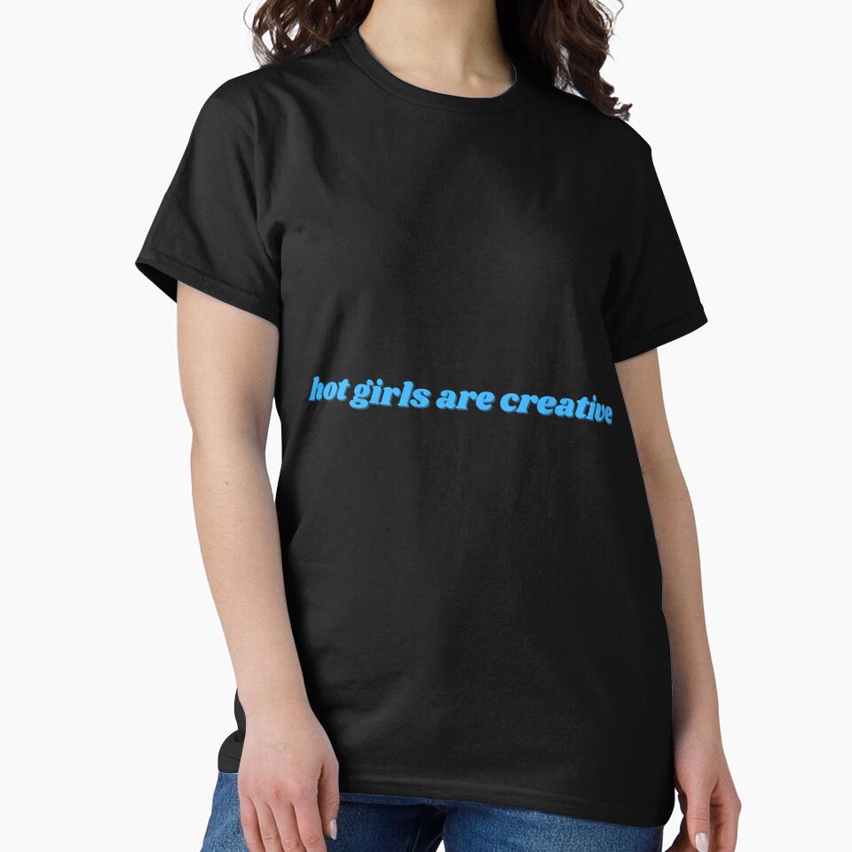 hot girls are creative, blue by ChiWellness Shop