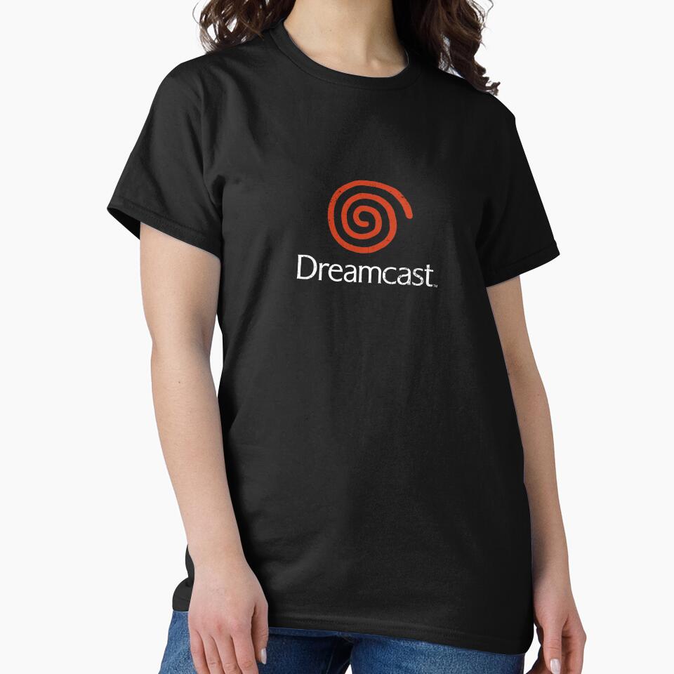 Dreamcast inspired (weathered) T-Shirt / Print / Sticker Design (retro gaming series) by Mercy Apparel