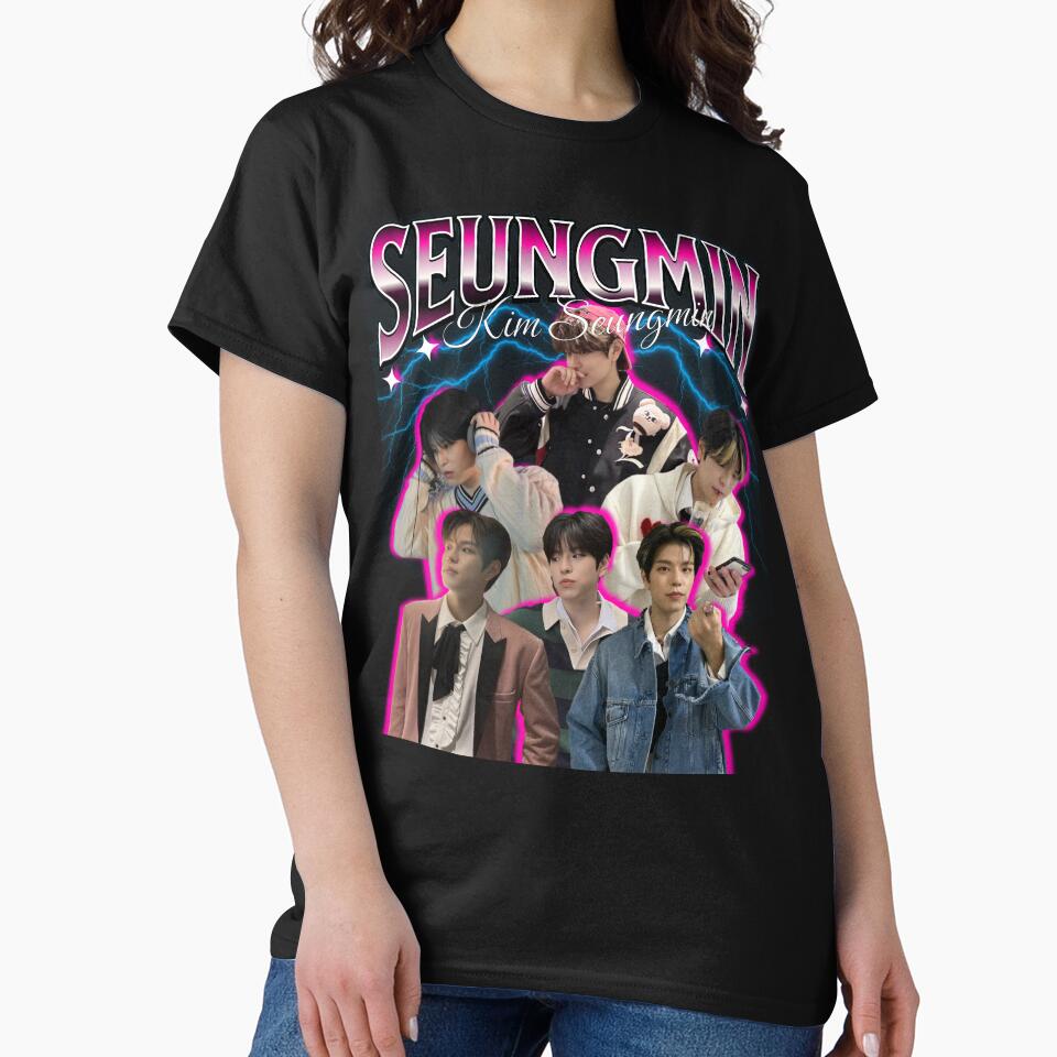 Pink Seungmin 90s by Seoulful Doodles
