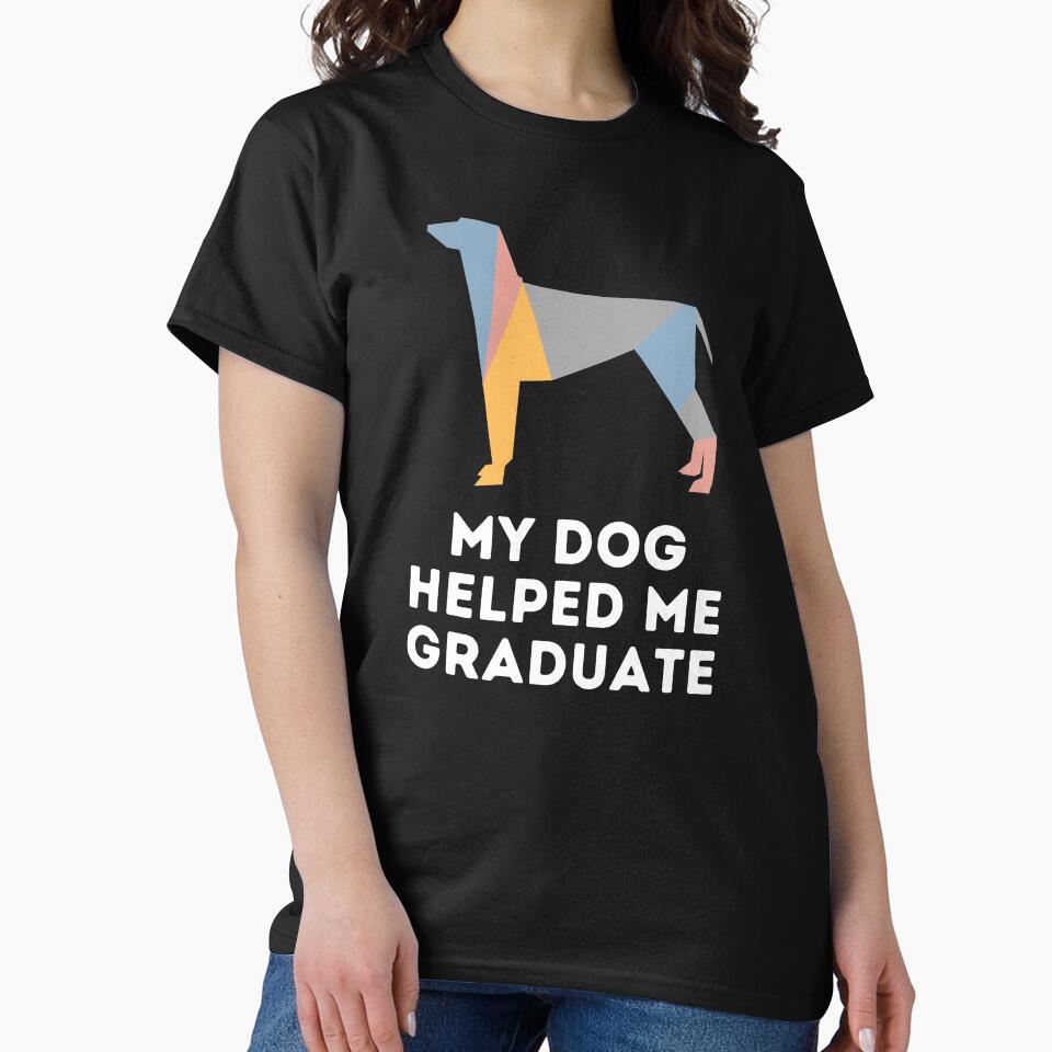 My Dog Helped Me Graduate by nocturnalengg
