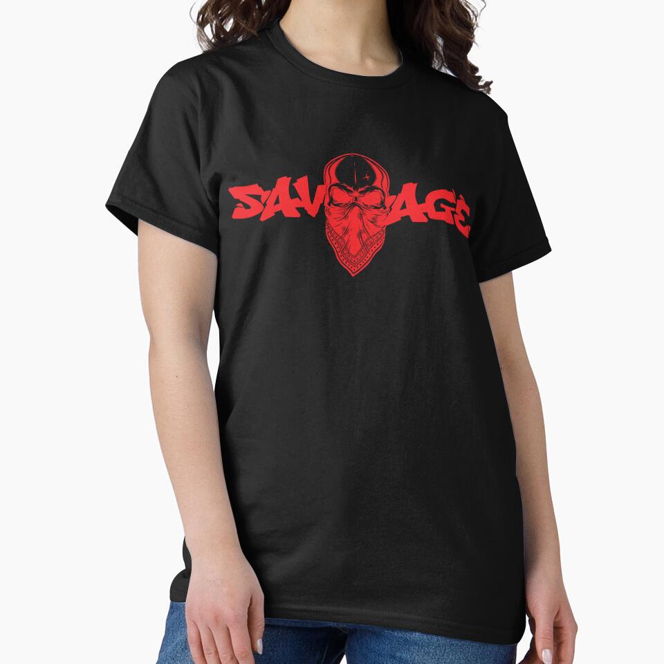 Savage Skull Streetwear by sweetdrawsart