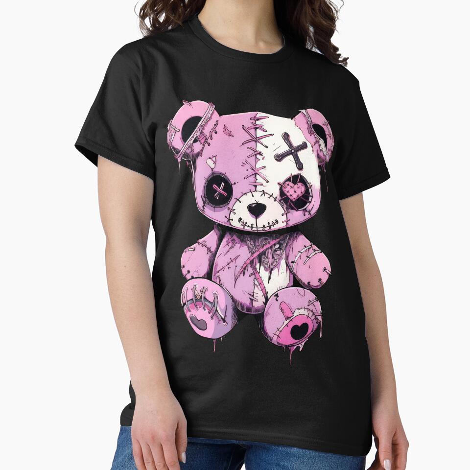 Pastel Goth Design For Women Graphic Design Anime Kawaii by BlueBerry-Pengu
