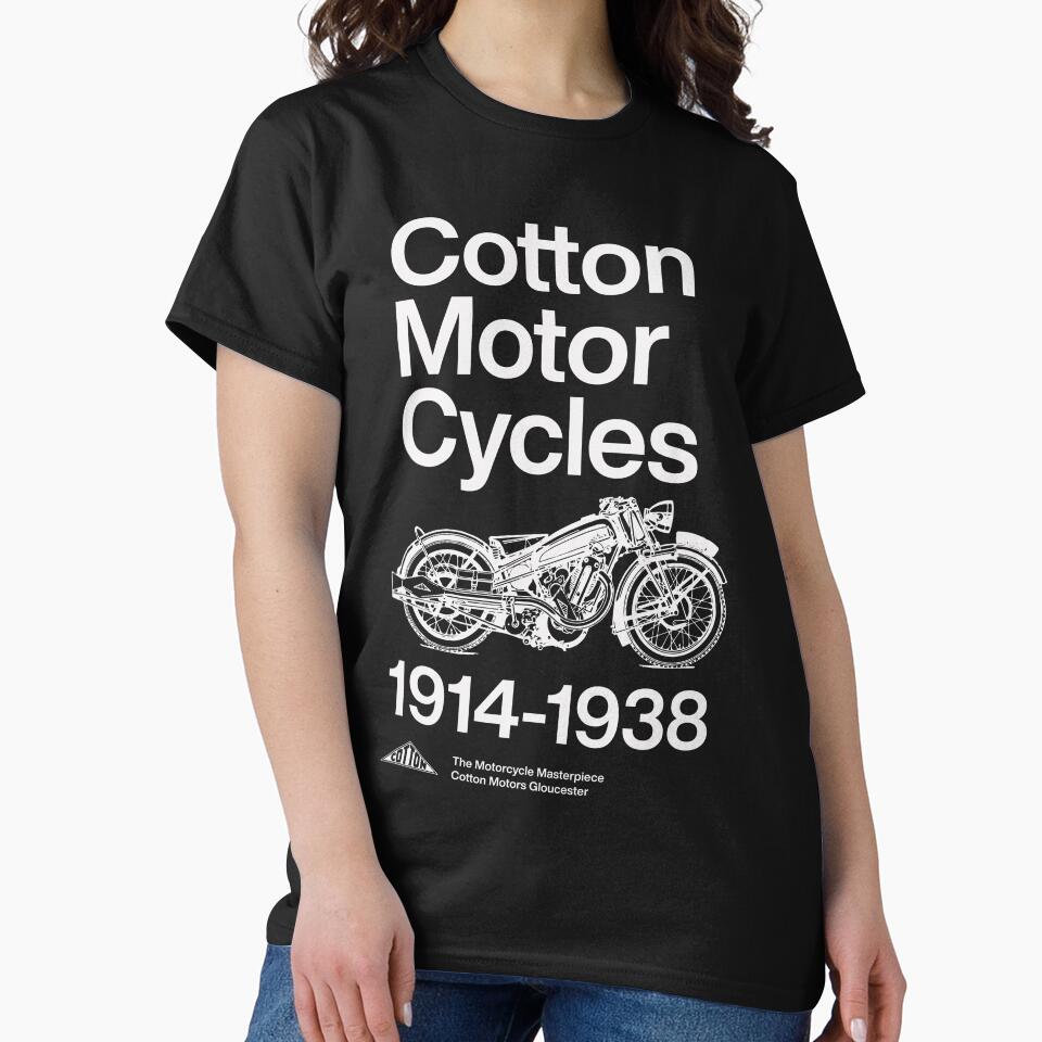 Cotton Motorcycles Gloucester - Helvetica by IronFlyers