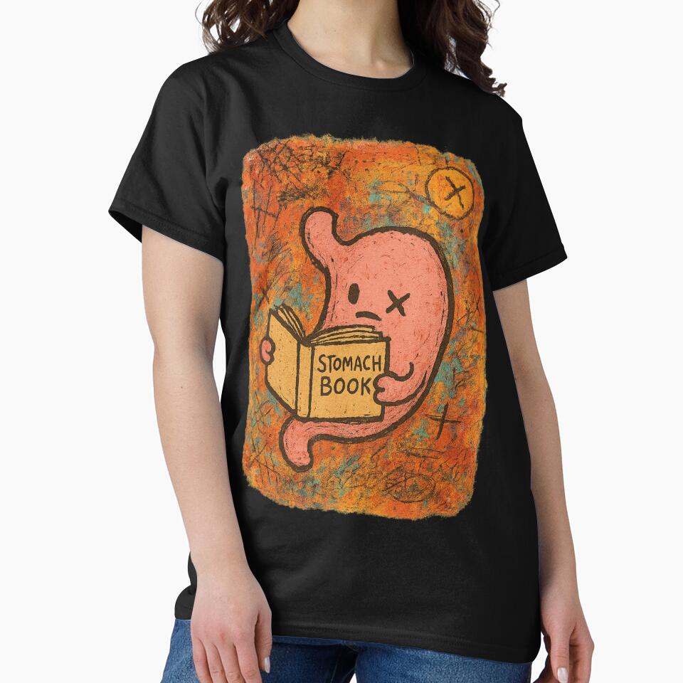 Stomach Book Abstract Character Art by NAVOZKA