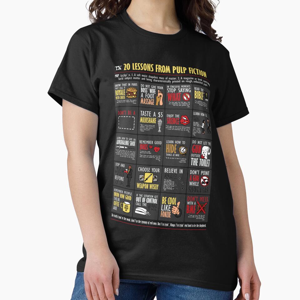 20 Lessons from Tarantino Pulp by TKsuited