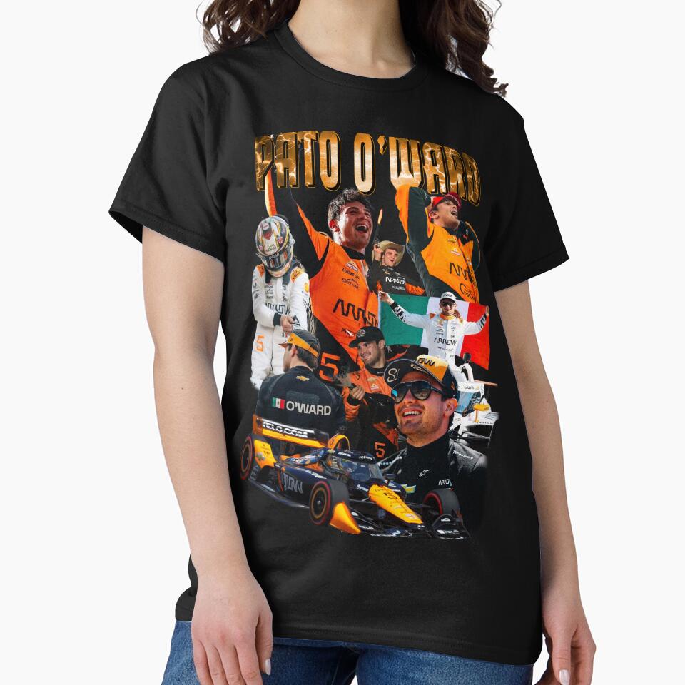 Pato O'Ward Bootleg Style Graphic T-Shirt by mayastef