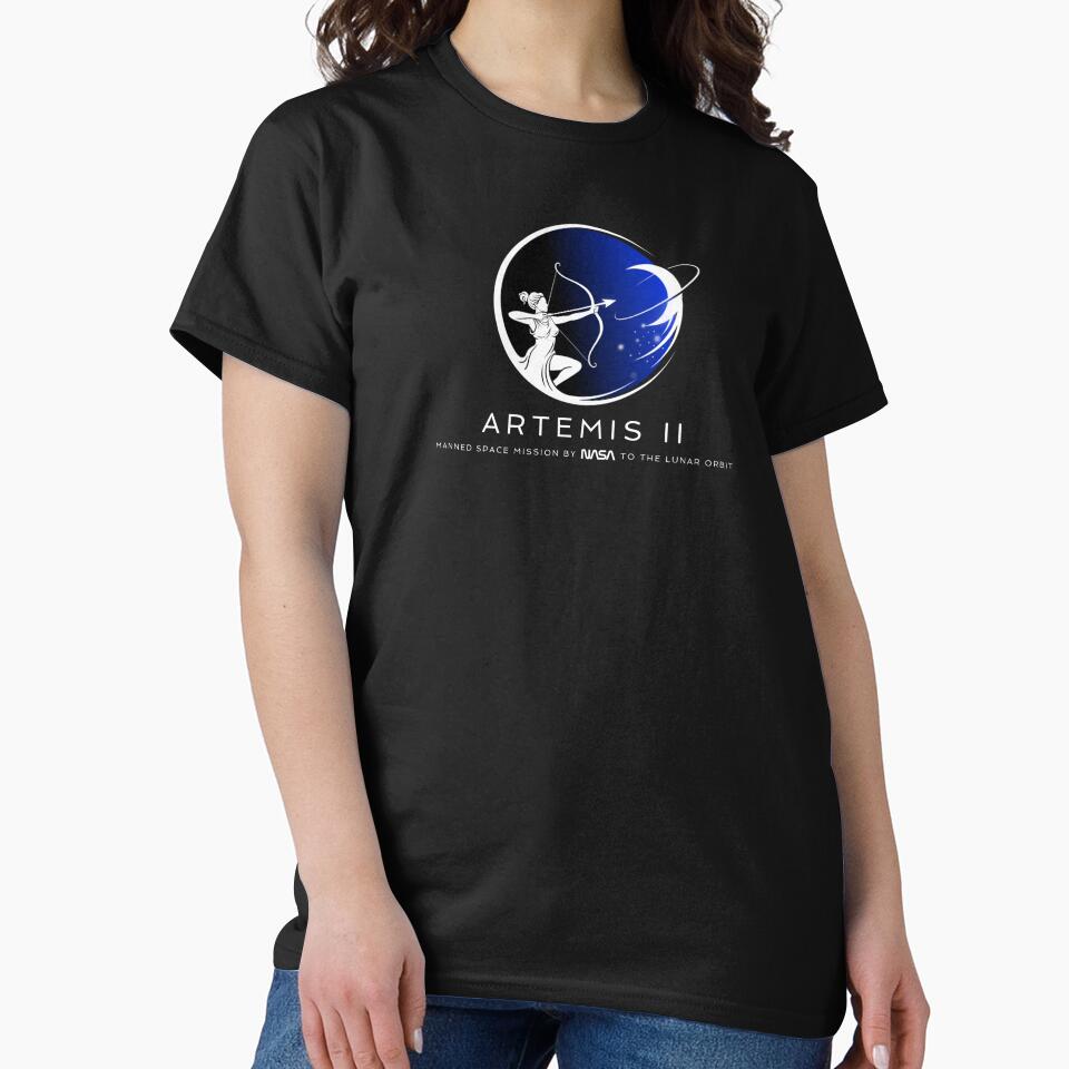 Artemis II NASA Manned Mission Moon Goddess Celestial Art by KiwiRider