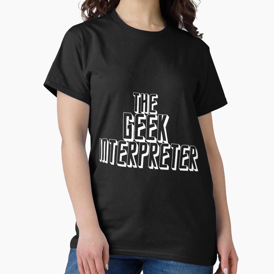 The Geek Interpretor (White) by KitsuneDesigns
