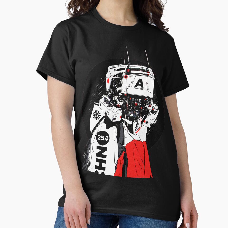 Cyberpunk Mecha Cyborg Vaporwave Modern Urban Style by OWLvision33