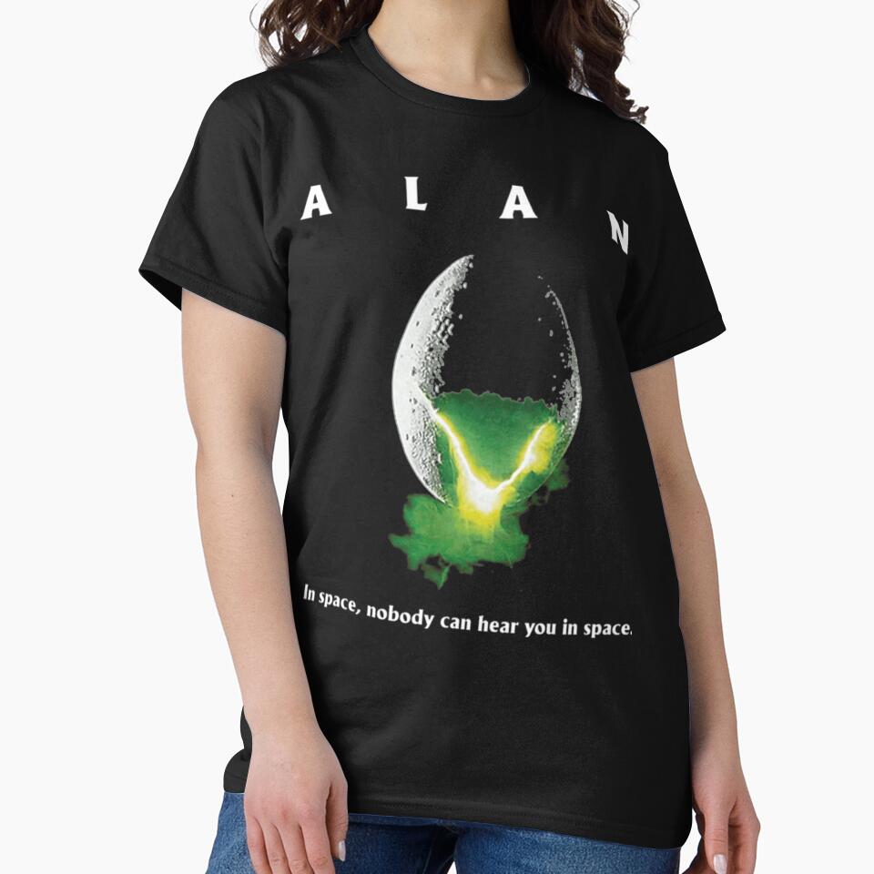 Alan In Space Nobody Can Hear You In Space by AKefsiz