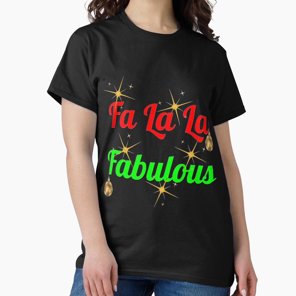 Fa La La Fabulous Christmas Holiday Design by Quirky Creations
