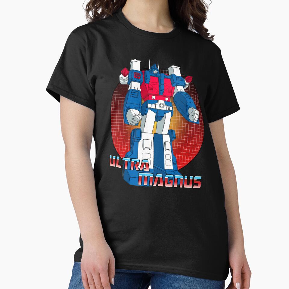 Ultra Magnus G1 Robot Retro Cartoon by Retr0Tshirts