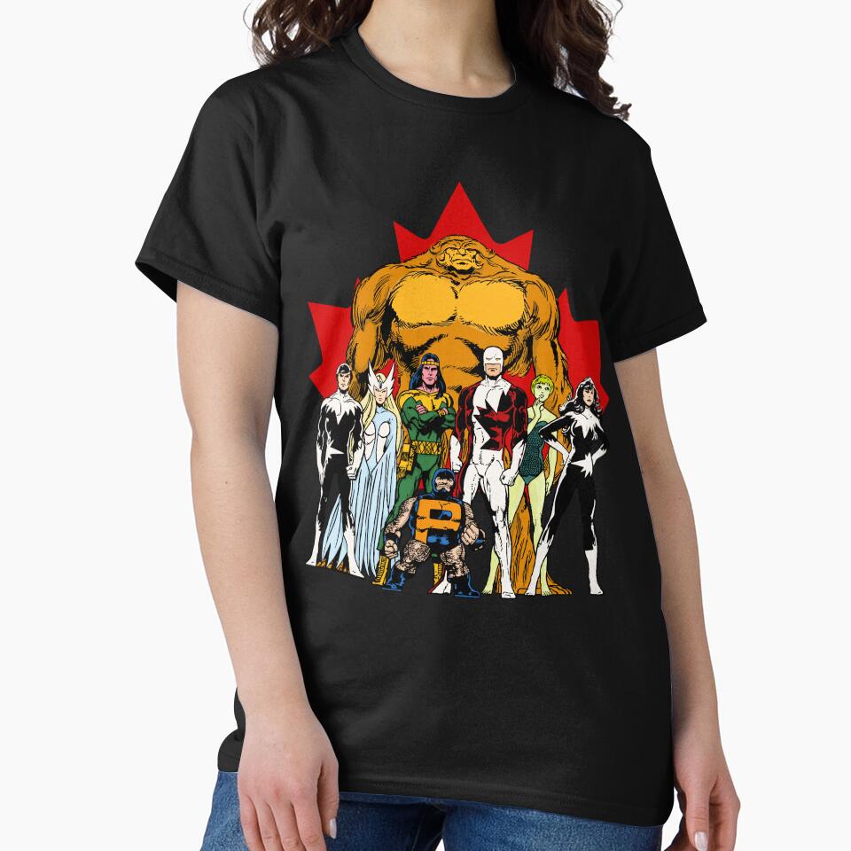 Alpha Flight - Canadian mutant team by VeryEnglishGent
