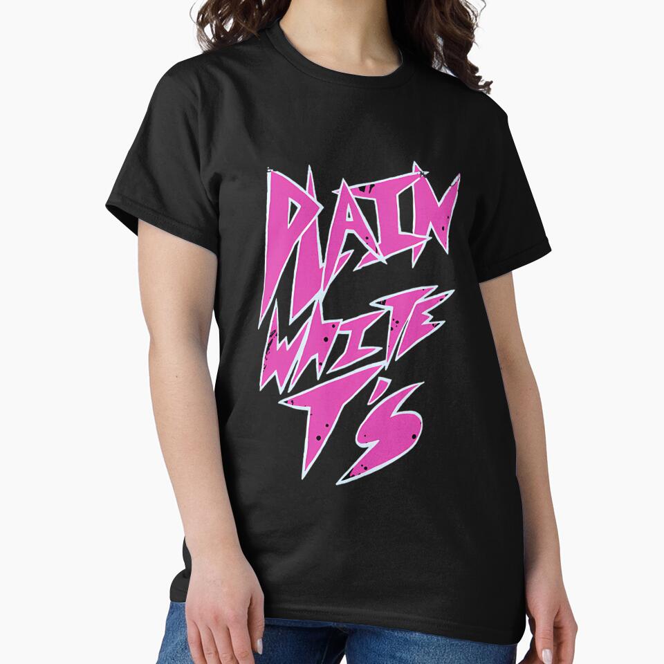 Plain White T_S Band Logo T-Shirt by PhilippeLeroux1