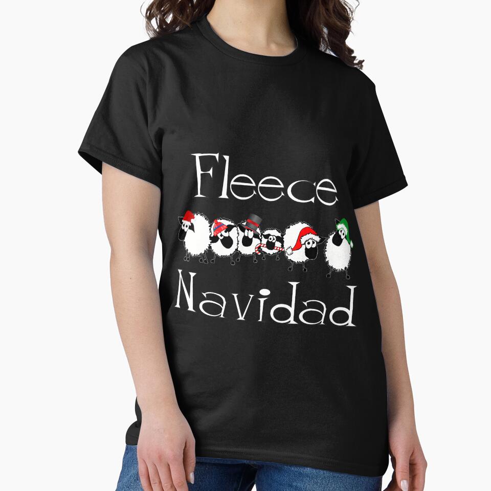 Fleece Navidad Christmas Pun by crcdhmdefr20