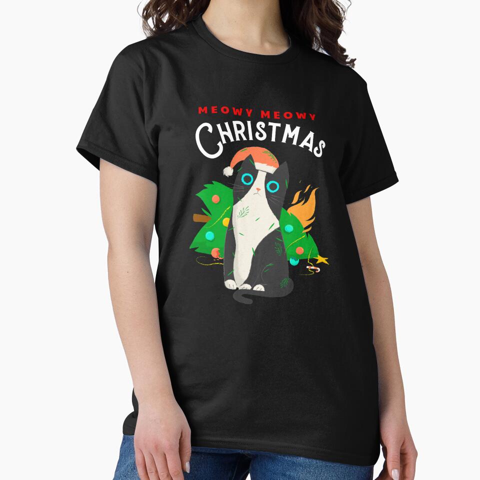 Meowy Christmas , Cat Lover's Christmas by Happy-PrintZ