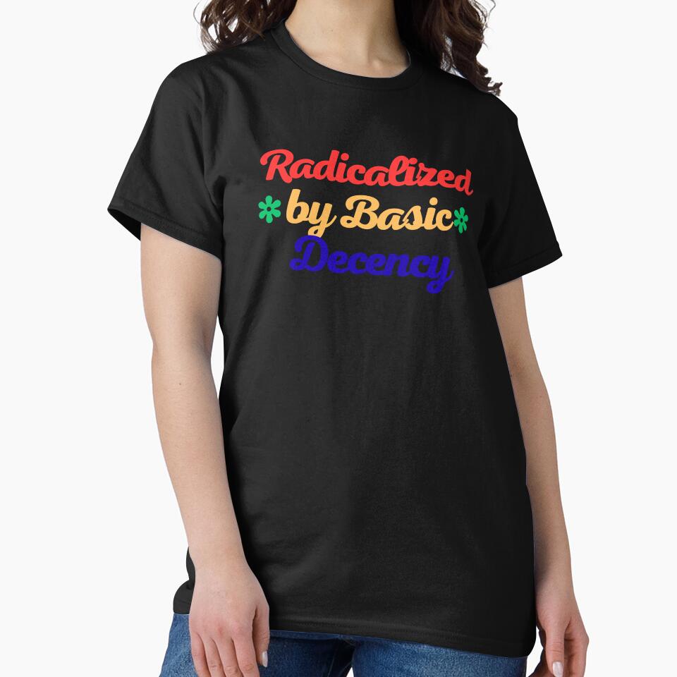 Radicalized by Basic Decency Handy Gift for Thoughtful People by urbinet