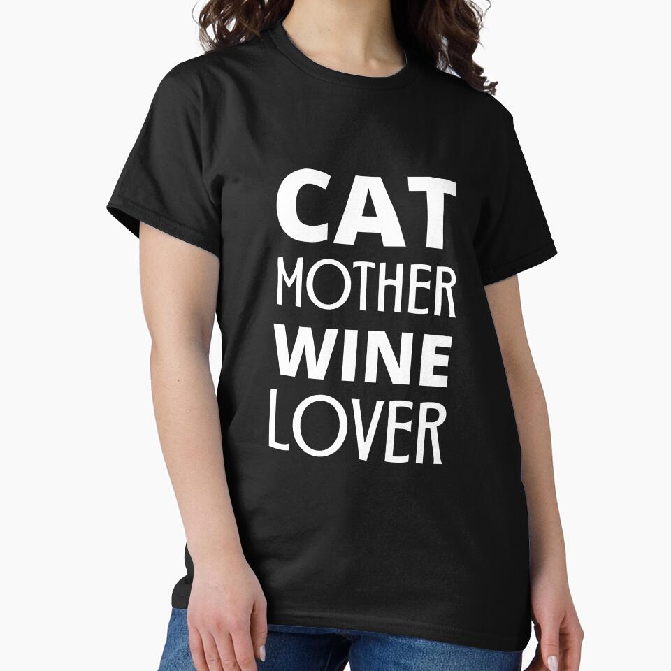 Cat Mother Wine Lover by Happy-PrintZ