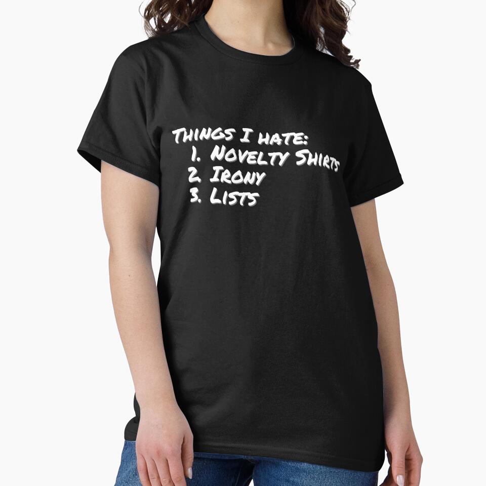 Things I hate by The Agreeable Raven