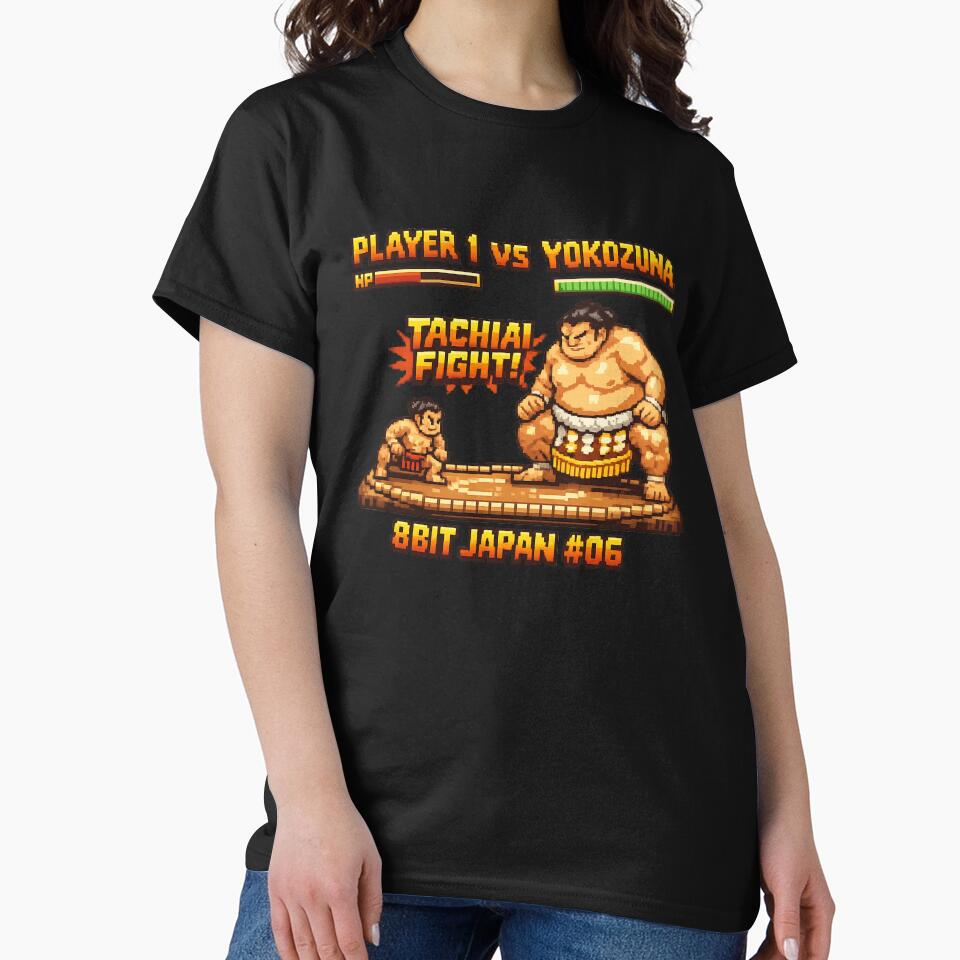 8-Bit Sumo Battle | Retro Fighting Game Pixel Art | Japan Gaming Design by maaameee