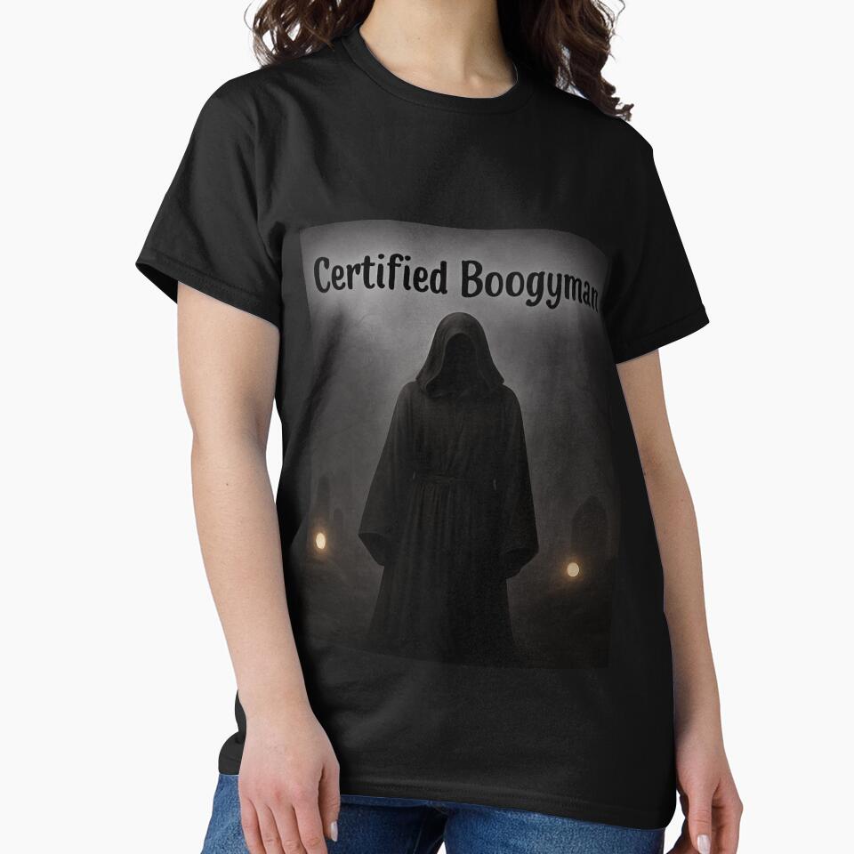 Certified Boogyman shirt by artsysueboo78