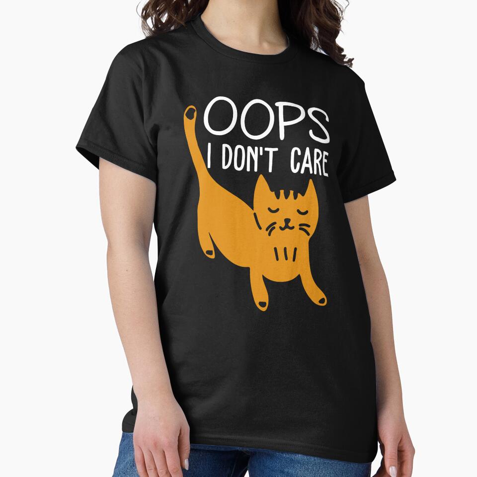 Funny Cat - I Don't Care by SunsetGloww