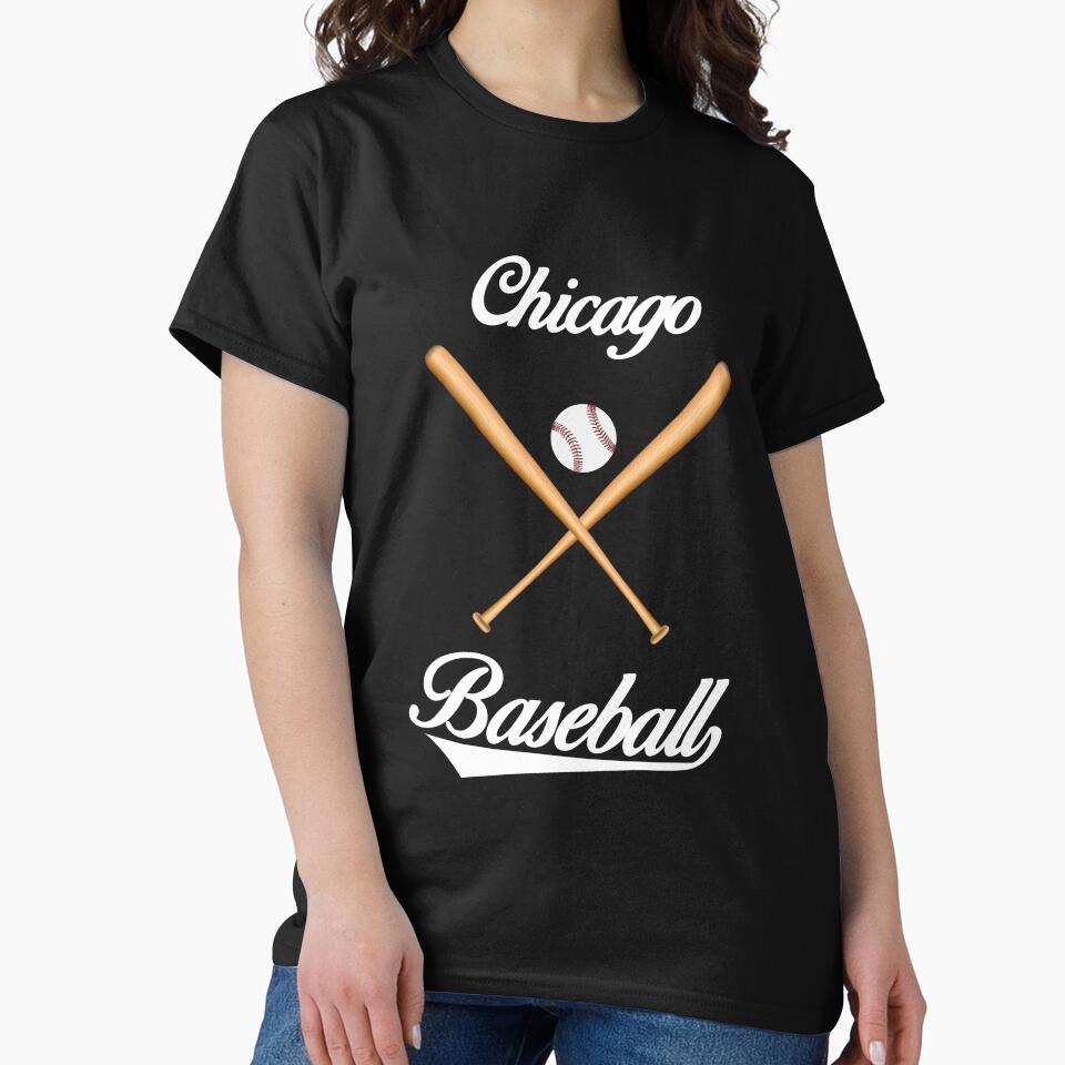 Chicago Baseball T-Shirt for Men and Women by AllStarMerch
