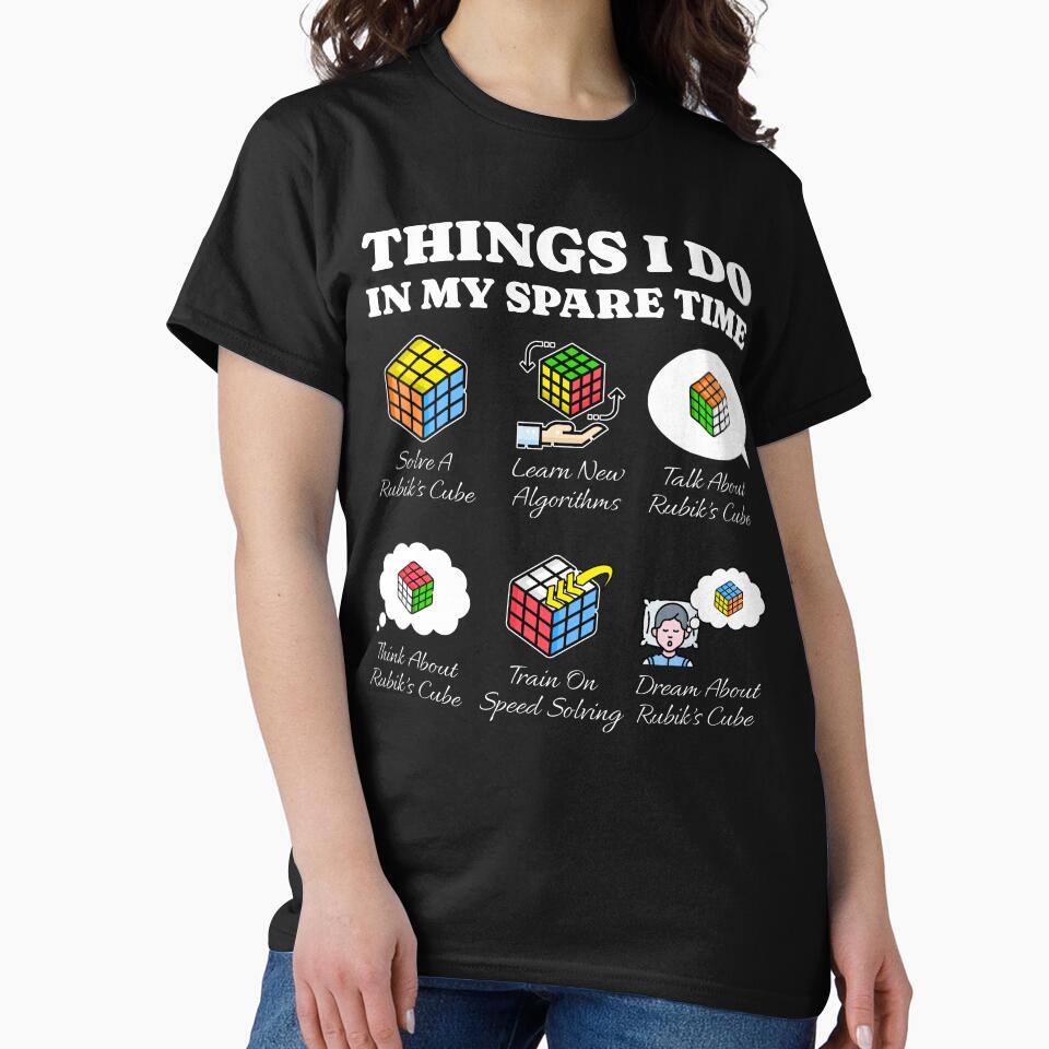Rubik's Cube Things I Do In My Spare Time by Alterock Designs