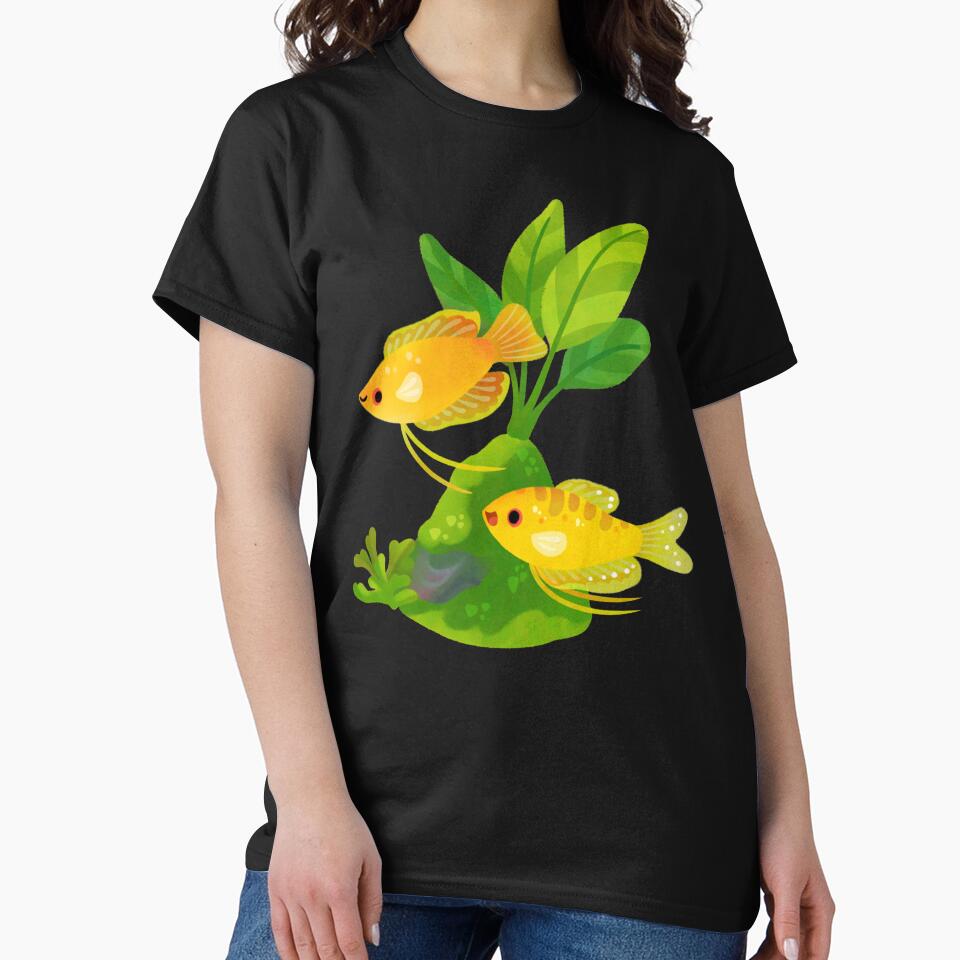 Fresh water fish and plants - Gourami by pikaole