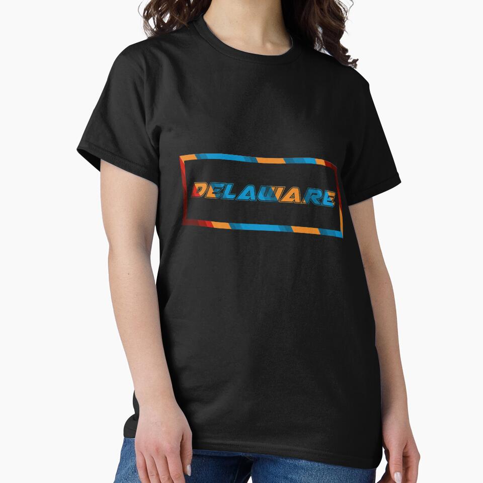 Delaware T-Shirt for Men and Women by AllStarMerch