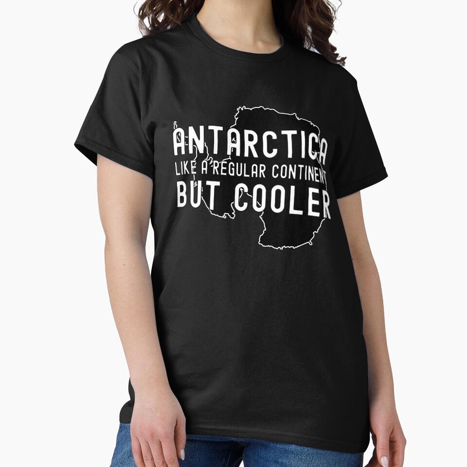 Antarctica Like A Regular Continent But Cooler Black by PotatoPun