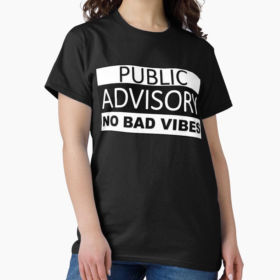 No Bad Vibes by Noble Merch