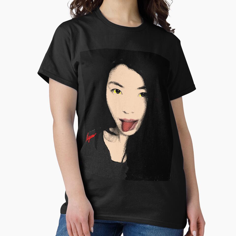 FUNNY GIRL - Pop art tongue by NYWA-ART