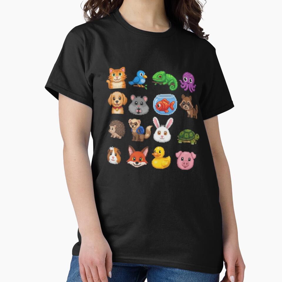Cute Pixel Pets Collection | Retro 8-Bit Animals Pixel Art by PunkVerseStudio