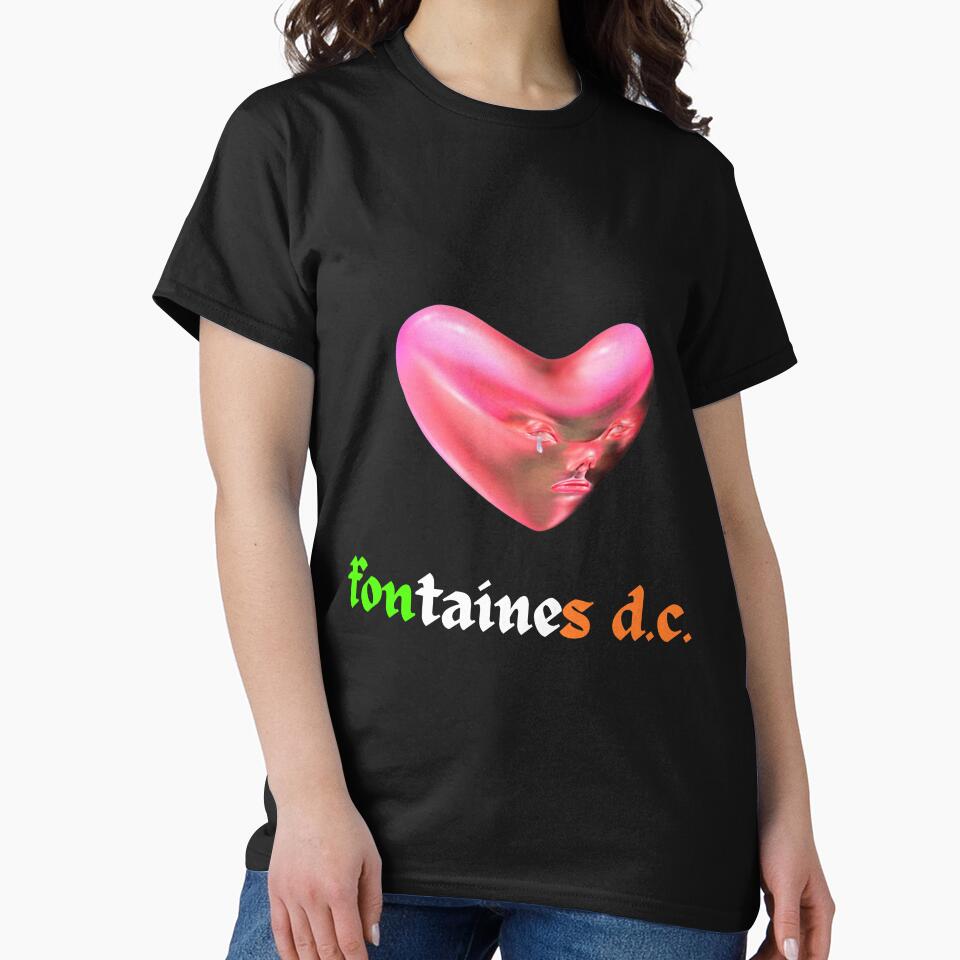 Fontaines DC Ireland flag design Dublin by Neon Noise