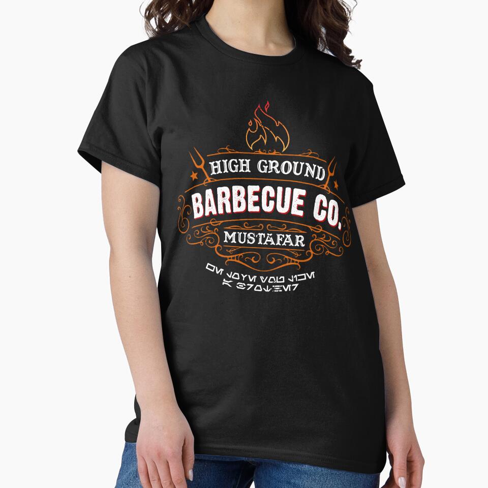 High Ground BBQ by Pop Culture Shirts