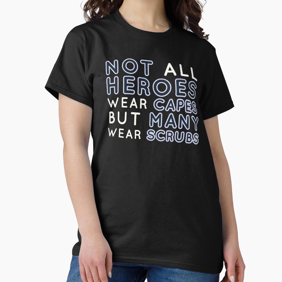 Not all heroes wear capes but many wear scrubs by aboniteblanc