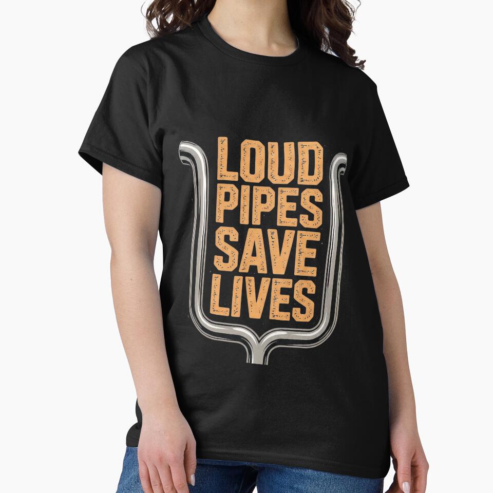 Loud Trucks Pipes Save Lives by ReganDesigns
