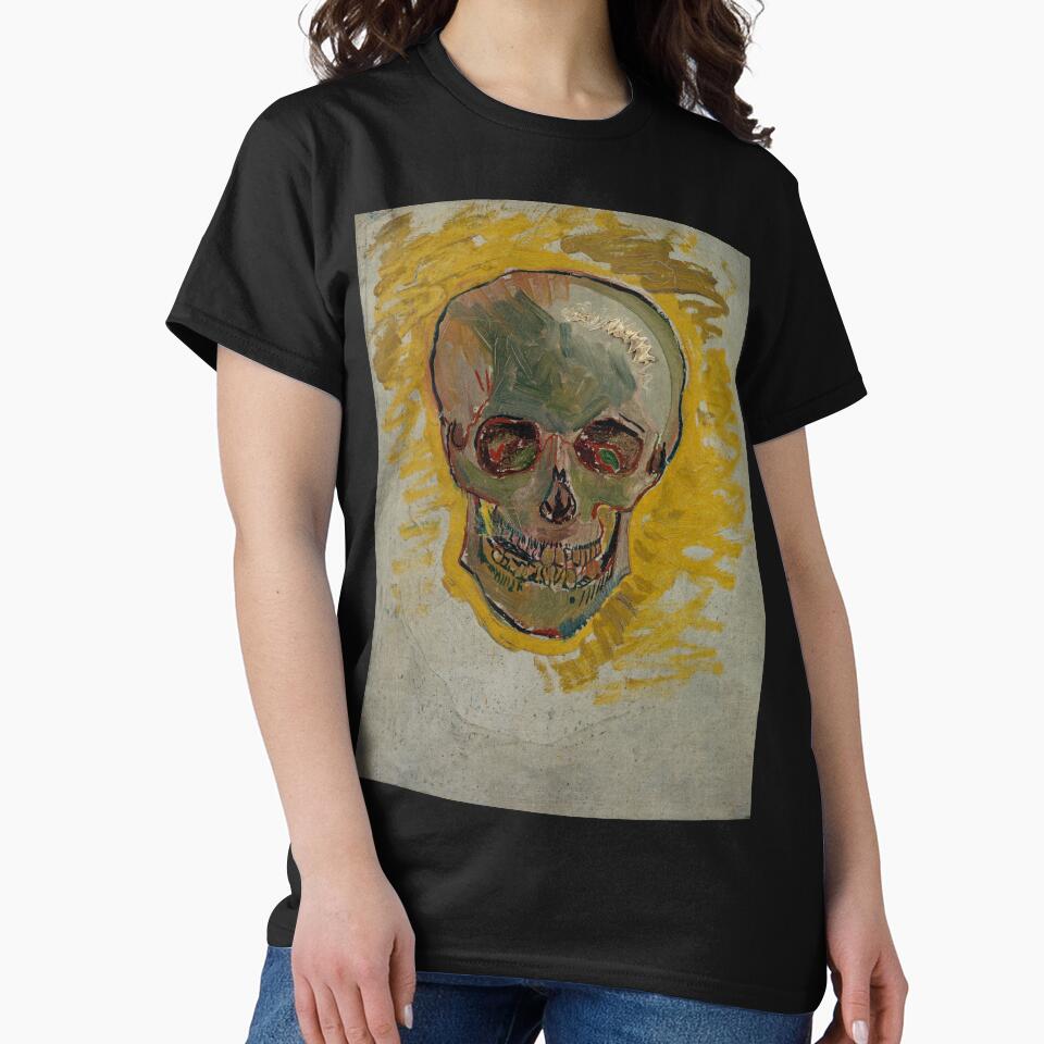 Skull (1887) expressionism by Vincent van Gogh by My Artprintz