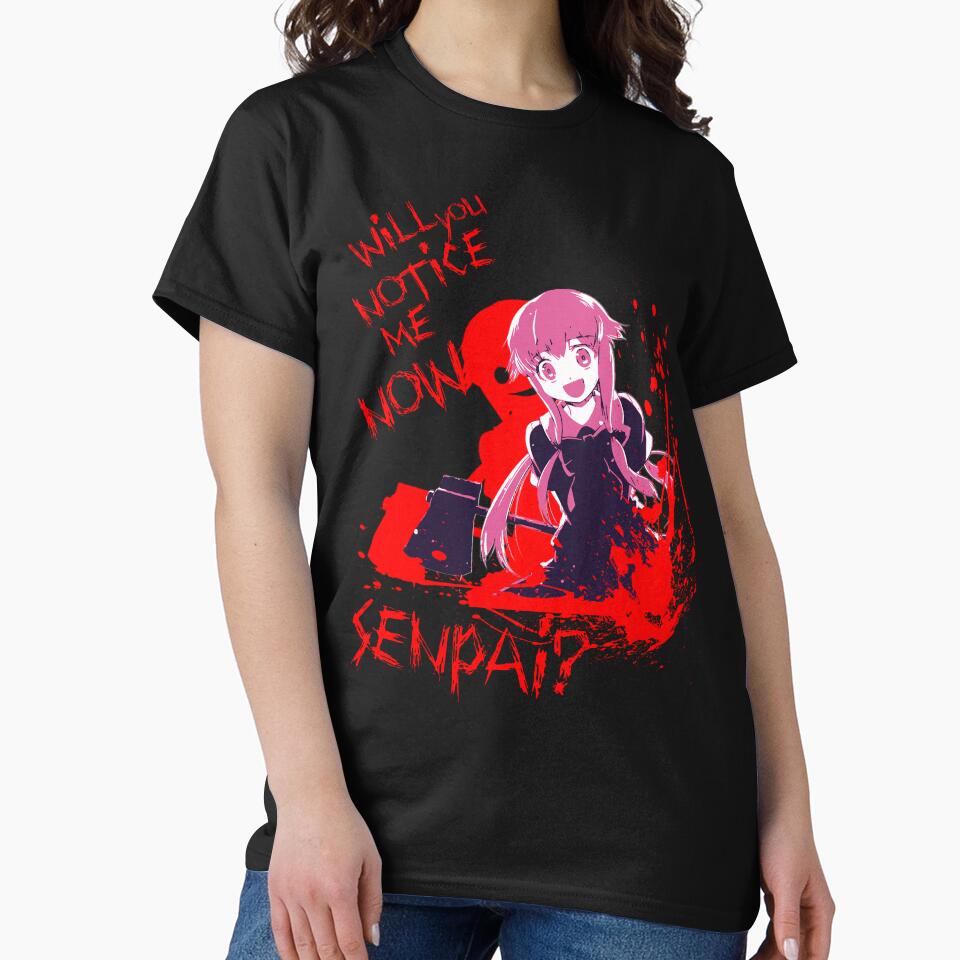 Will You Notice Me Now Senpai? - Gasai Yuno by MizukamiDesigns