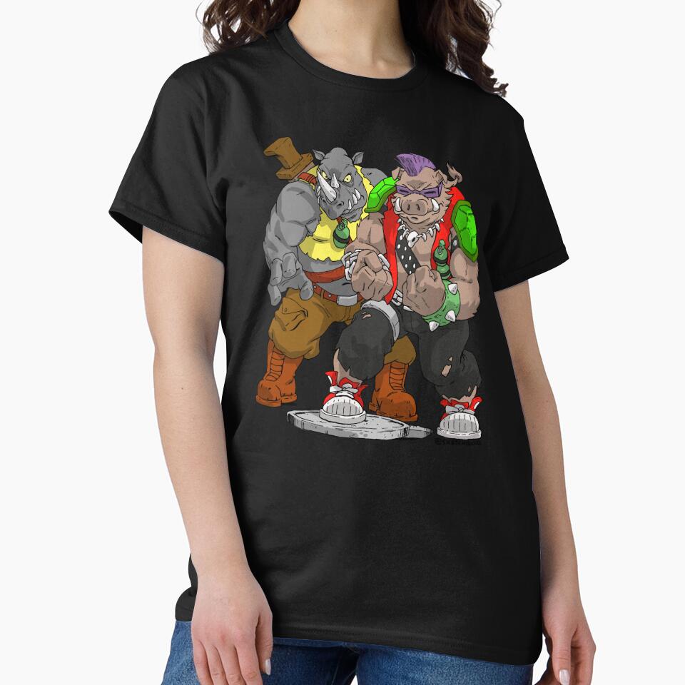 Rocksteady and Bebop TMNT by Sketchbooks