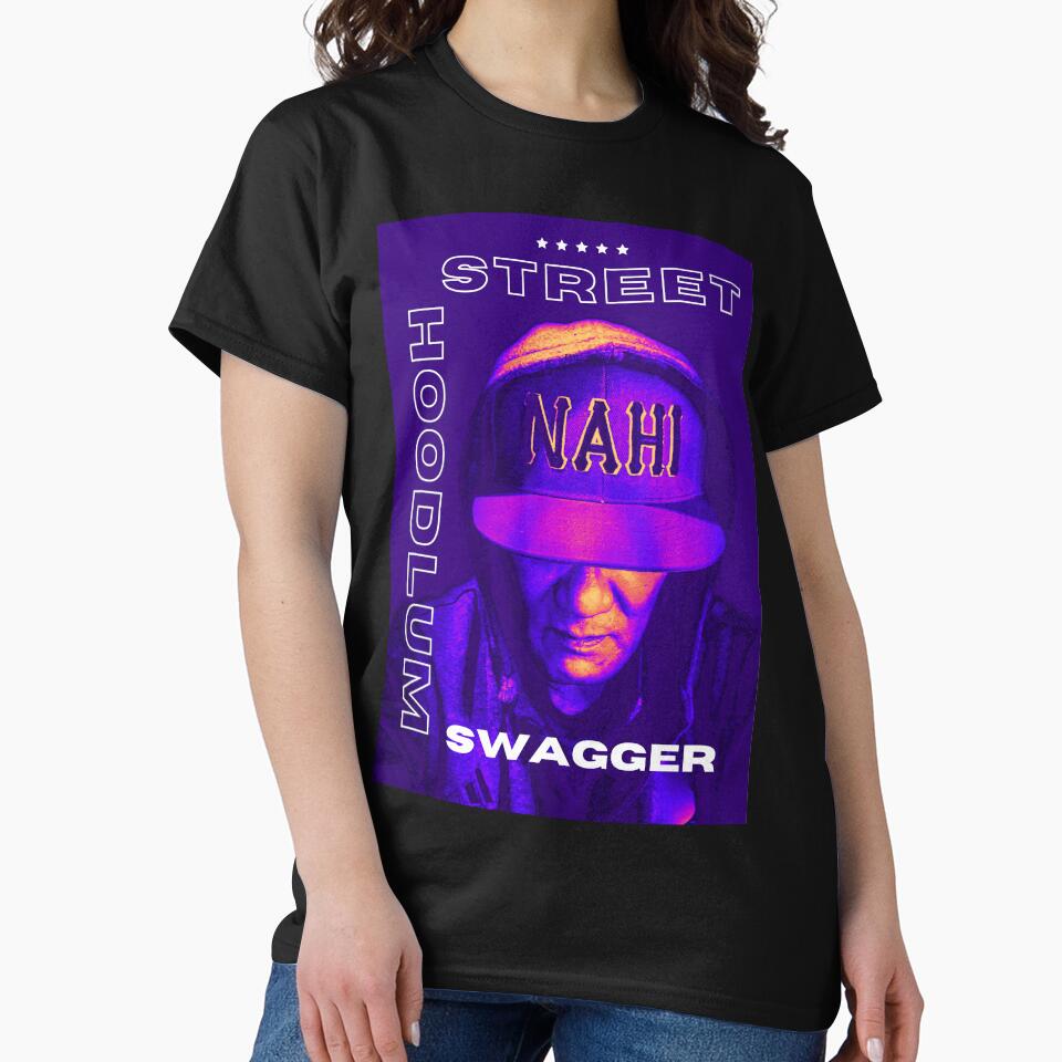 HOODLUM NAHI Ariki Brand Street Wear T-Shirt by ImageWearz