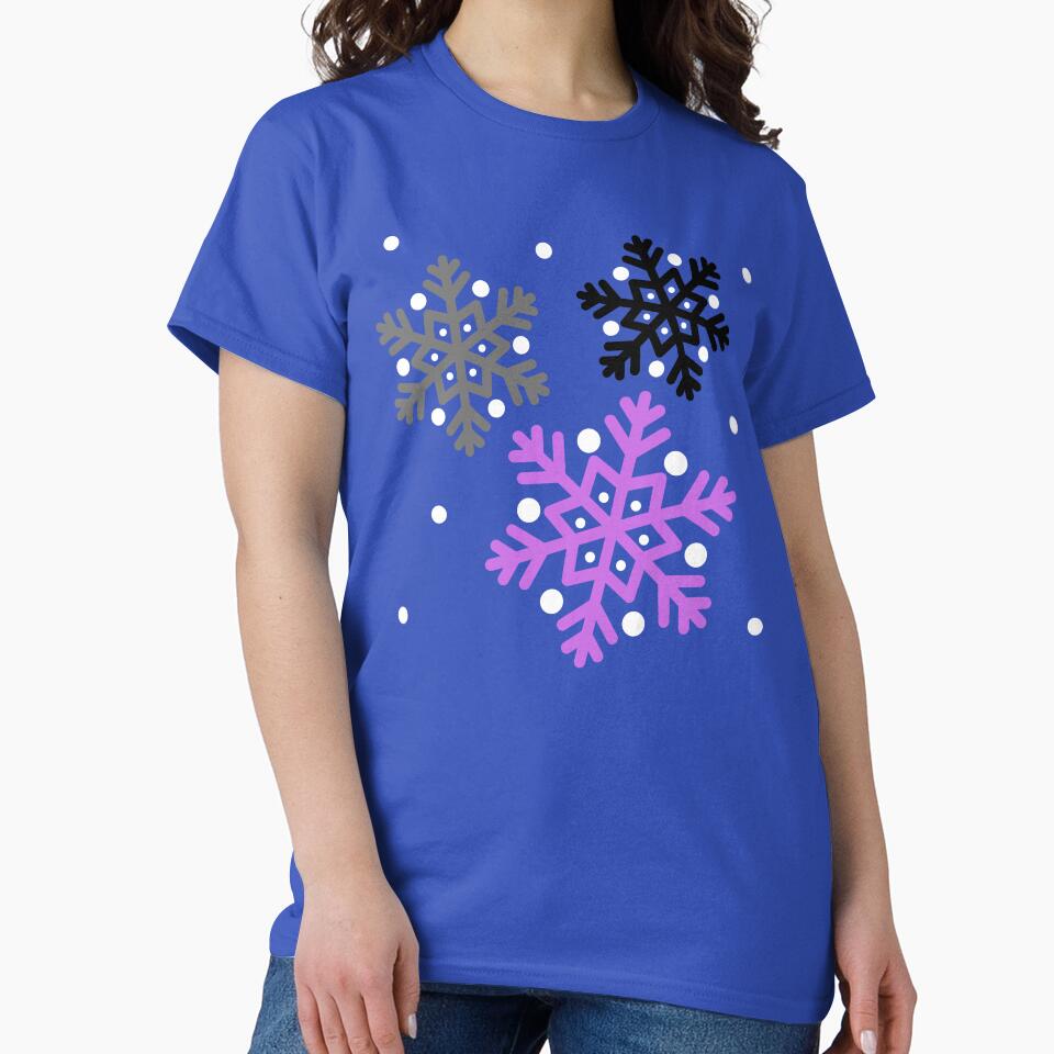 Asexual Snowflakes AOP by VirtualFaries