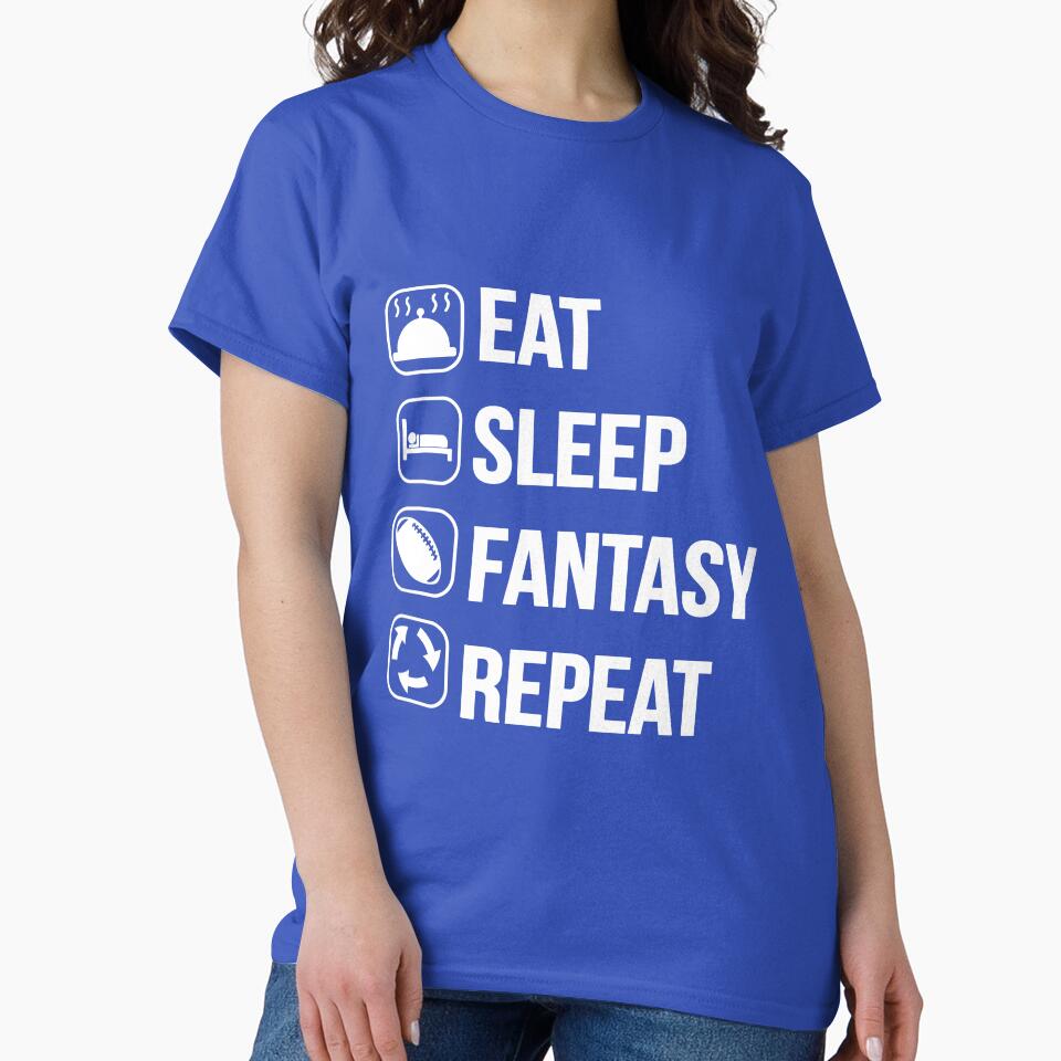 Eat, Sleep, Fantasy Football, Repeat! by K.R. Williams