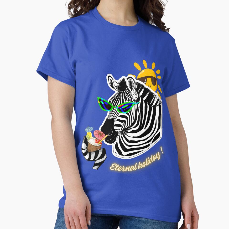 Zebra on holiday by ViaNature
