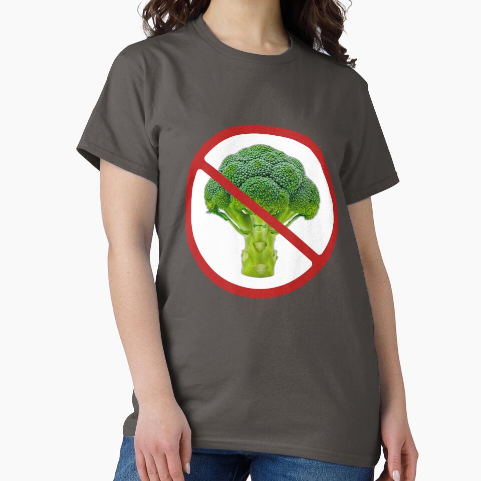 Prohibited Sign Broccoli, Novelty Signage, Vegetables by AASparksDesigns