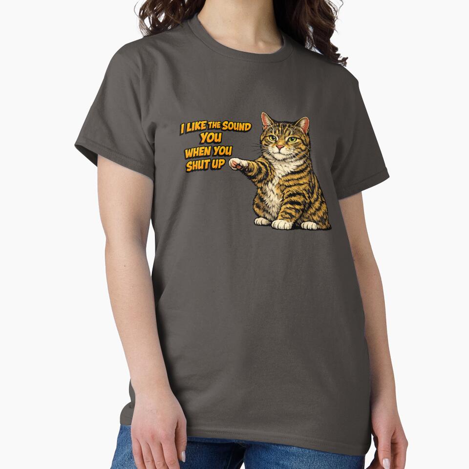 The Sweet Sound of Silence (According to This Cat) by RolMerch