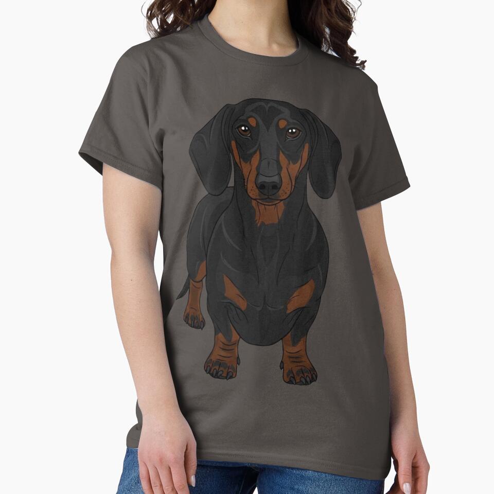 Dachshund by saphira-art